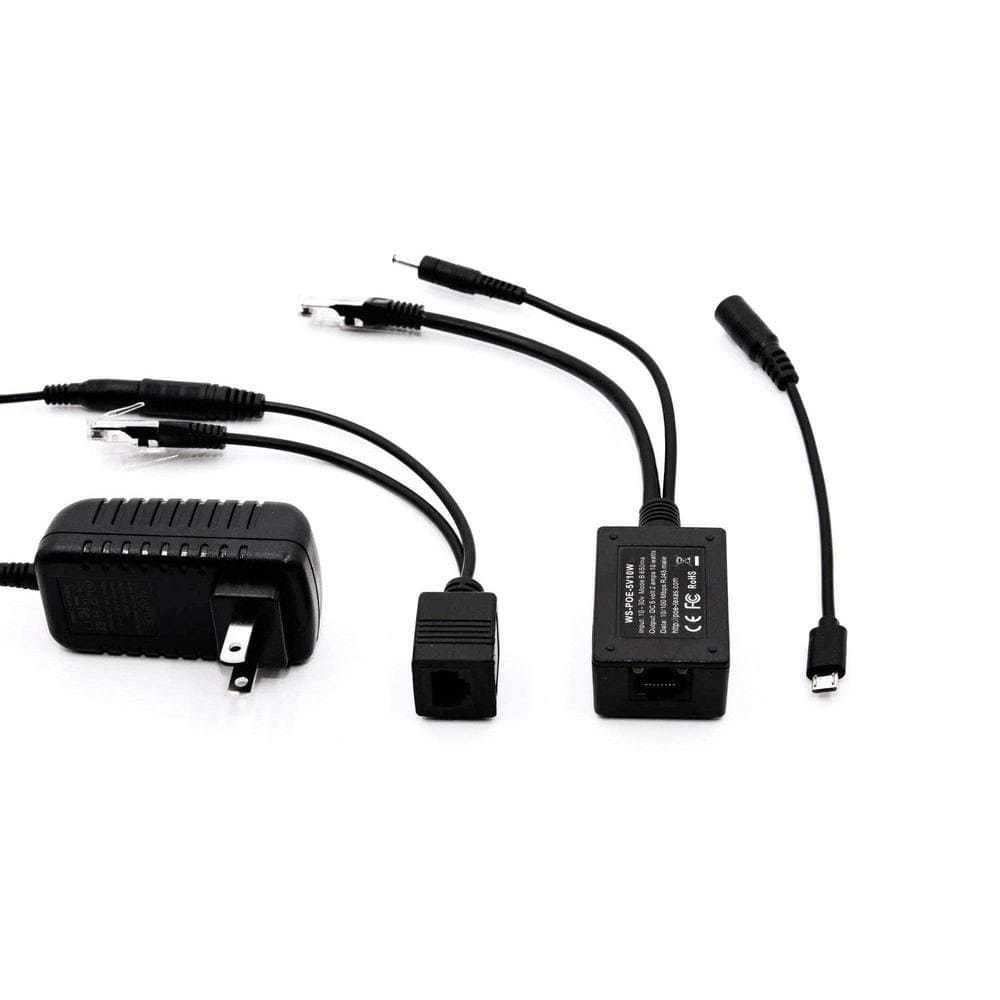 5 10 Watt PoE Kit for MicroUSB Charged