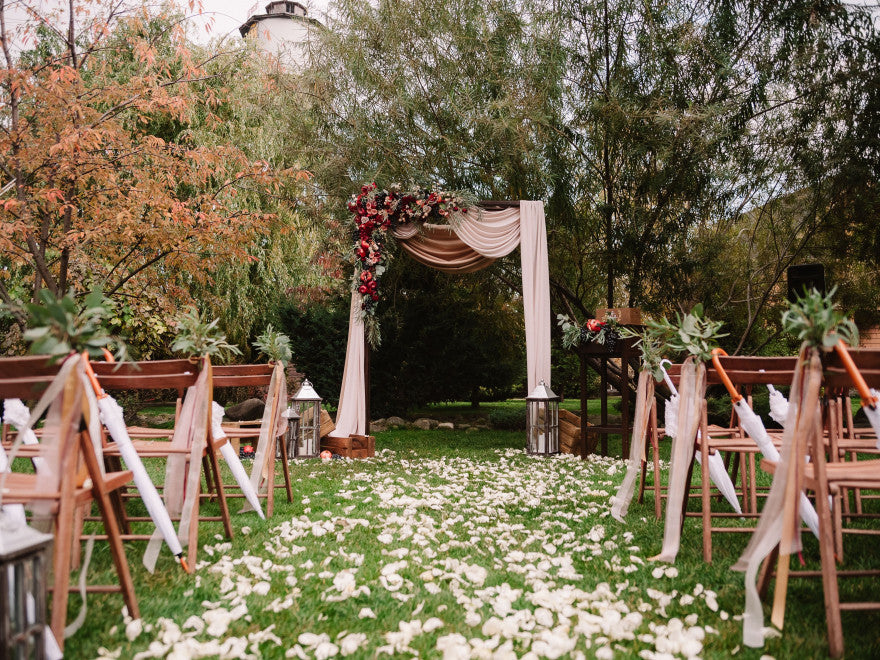 fall wedding decorations