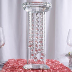 Large Glass Candle Holders