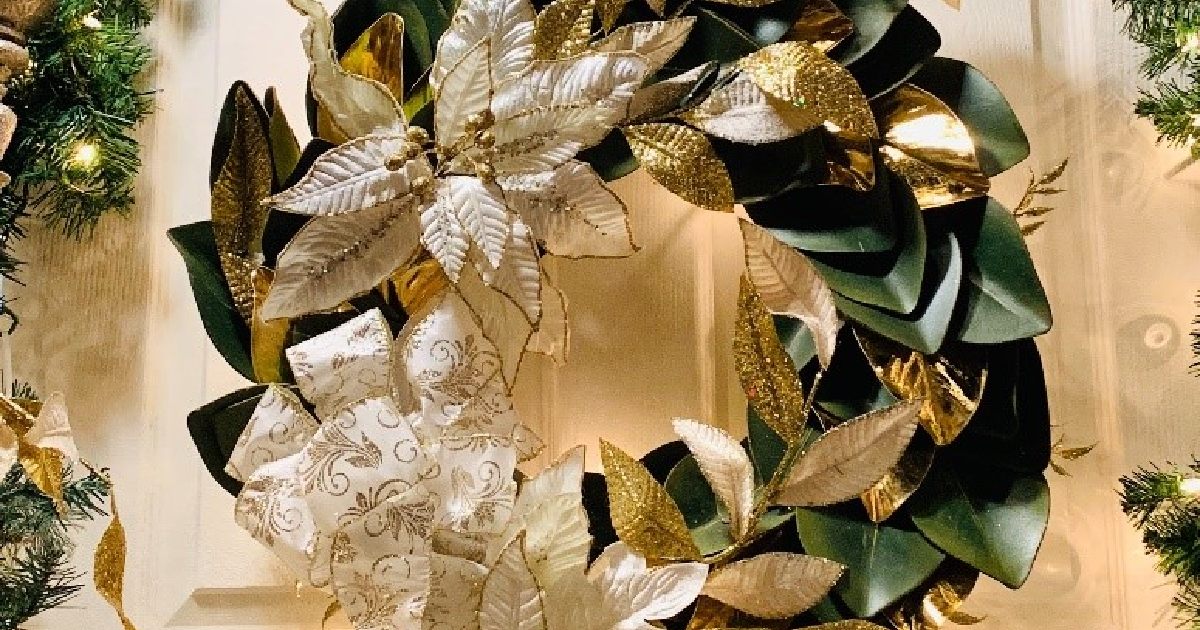 Shimmering Festive Wreath