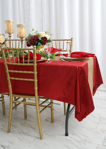 Christmas dining table decor