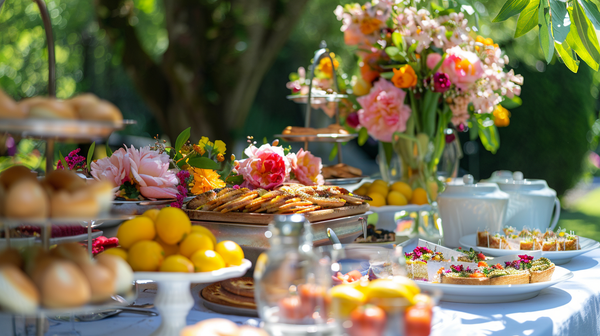 Easter Event Ideas With An Easter Brunch Spread