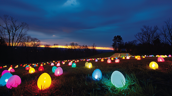 Easter Event Ideas Featuring Glow In The Dark Egg Hunt