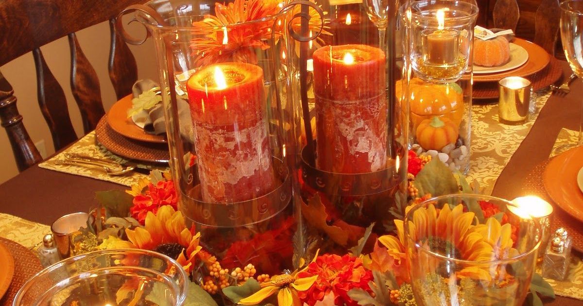 Fall Tablescape For Family Dinner
