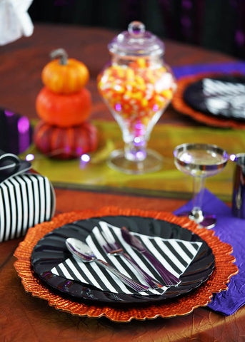 Halloween party table decorations
