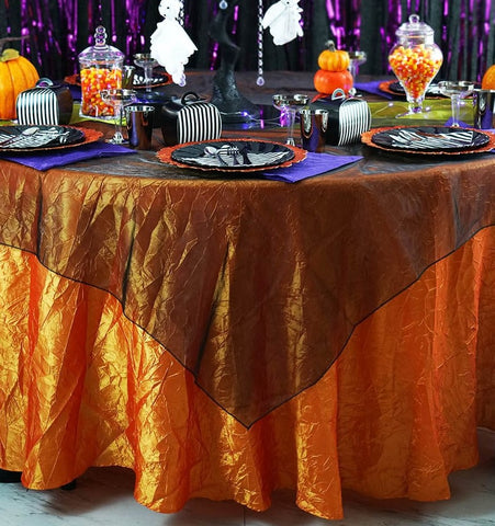 Halloween party table decorations