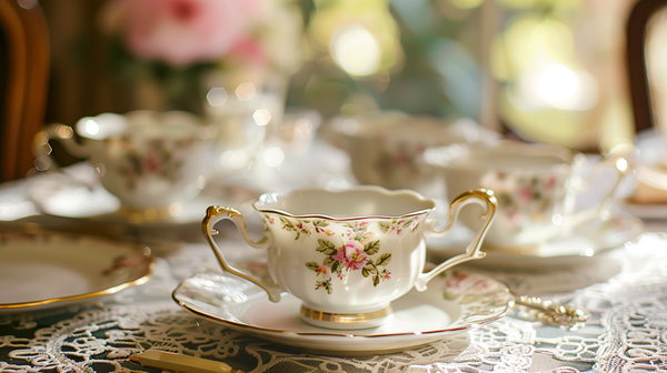 Elegant high tea as a Mother’s Day Event idea