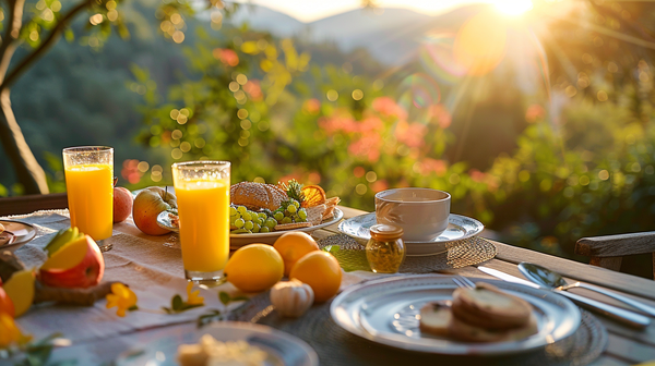Sunrise breakfast, a Mother’s Day event idea.