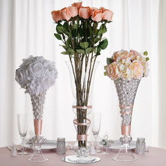 Reversible Trumpet Vase Centerpieces & Hourglass Vase