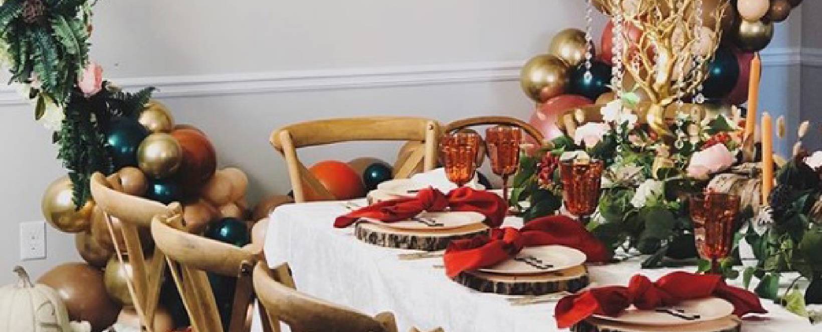 Chic Rustic Christmas Tablescape