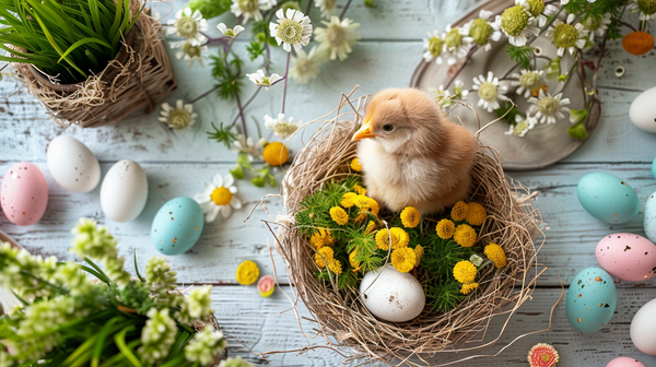 Decorated Decor Table To Inspire Easter Event Ideas