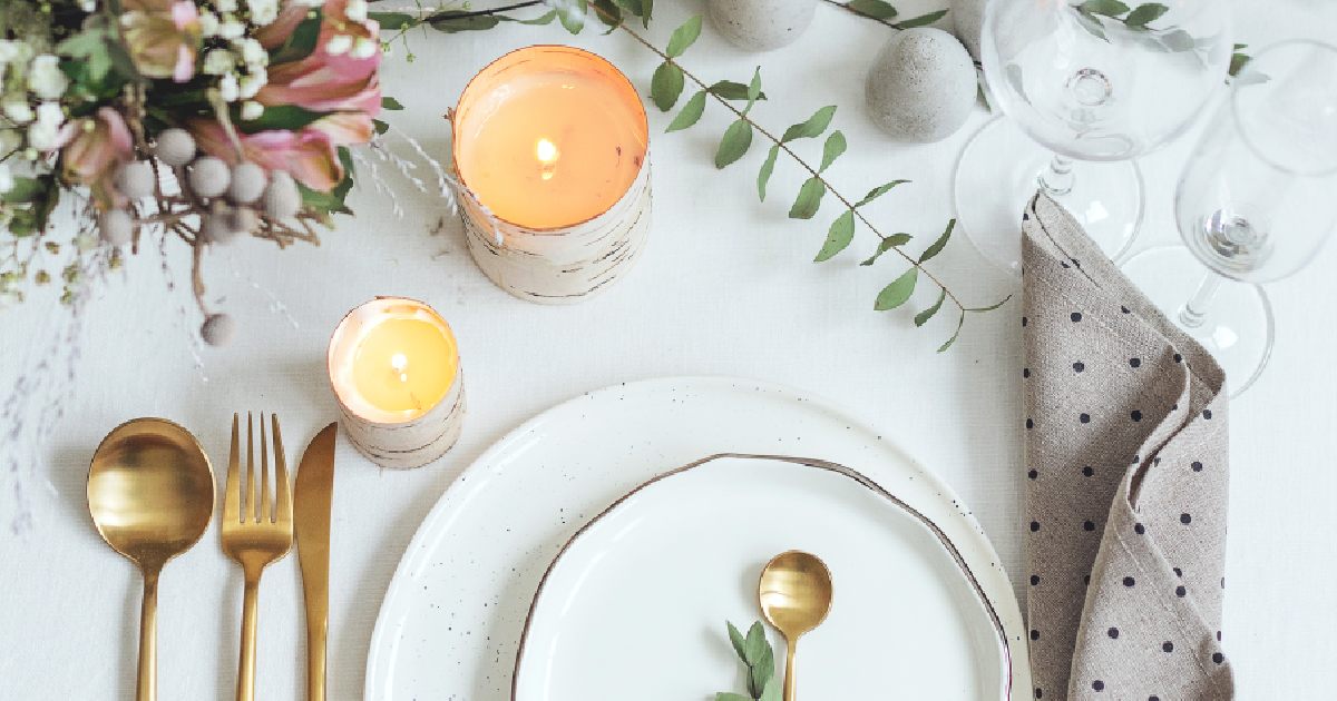 spring table decor