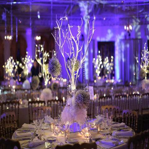 winter tablescape