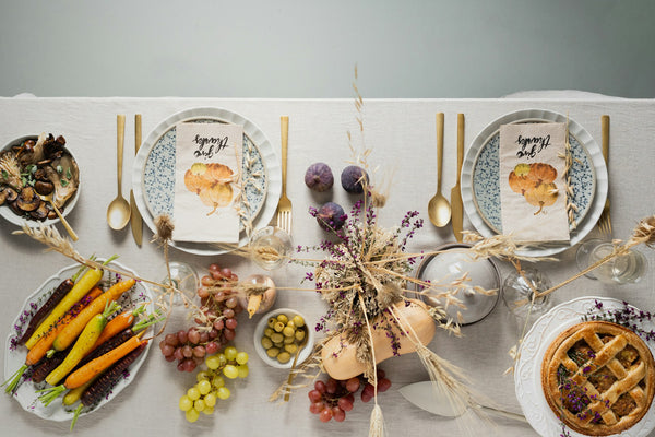 formal table setting- thanksgiving table setting