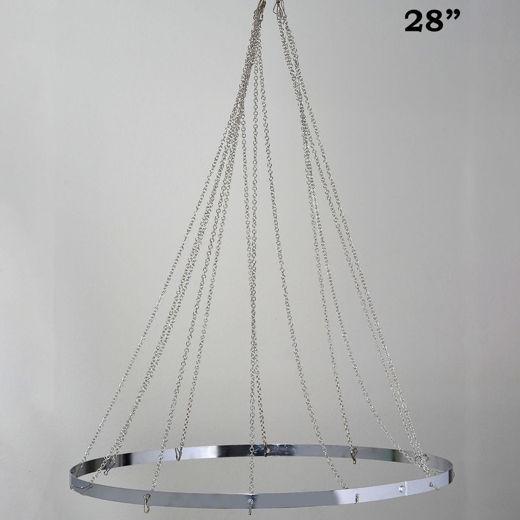 12 Panel 28 Hoop Ceiling Draping Hardware Kit For Wedding Party