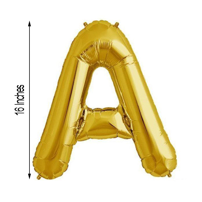 mylar foil letter balloons