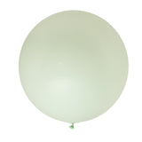 2 Pack | 32inch Large Matte Pastel Mint Helium/Air Premium Latex Balloons#whtbkgd