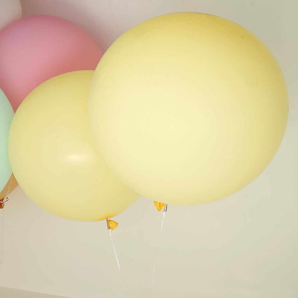 large round balloons