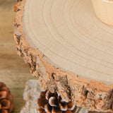 Wood Slice Cheese Board, Cupcake Stand | Tableclothsfactory