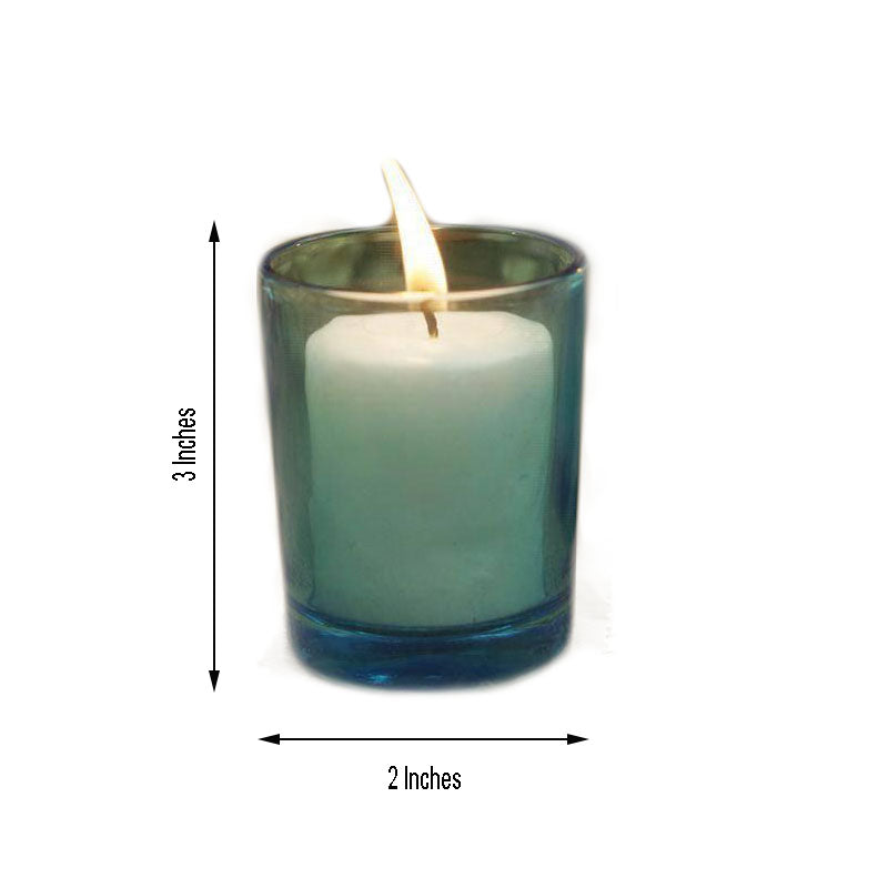 turquoise candles