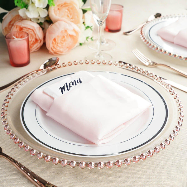 Wholesale Charger Plates Tableclothsfactory Com