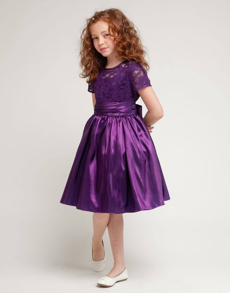 lavender occasion dress