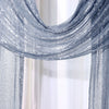 54inch x 4 Yards Dusty Blue Premium Sequin Fabric Bolt, Sparkly DIY Craft Fabric Roll