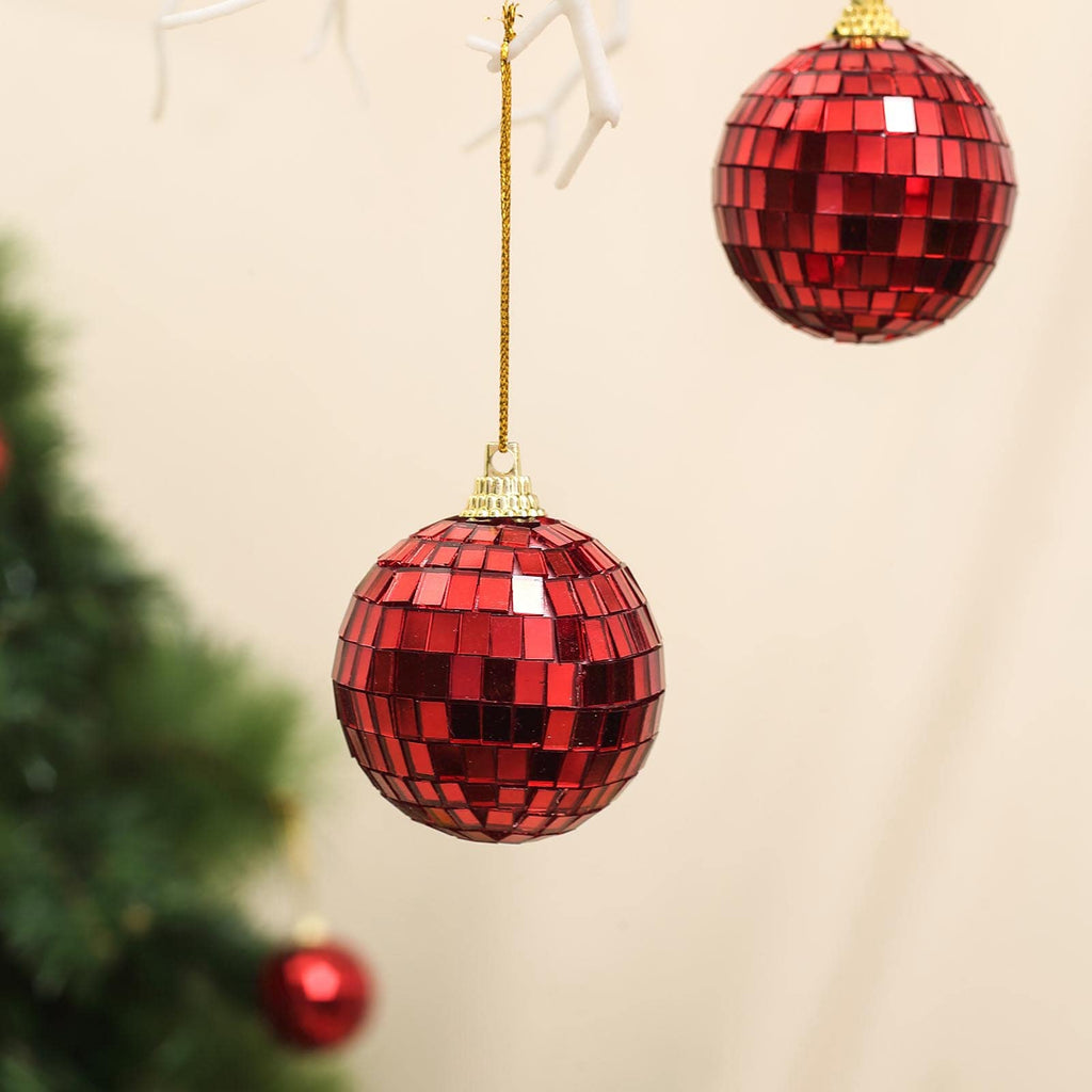 colored glass christmas ornaments