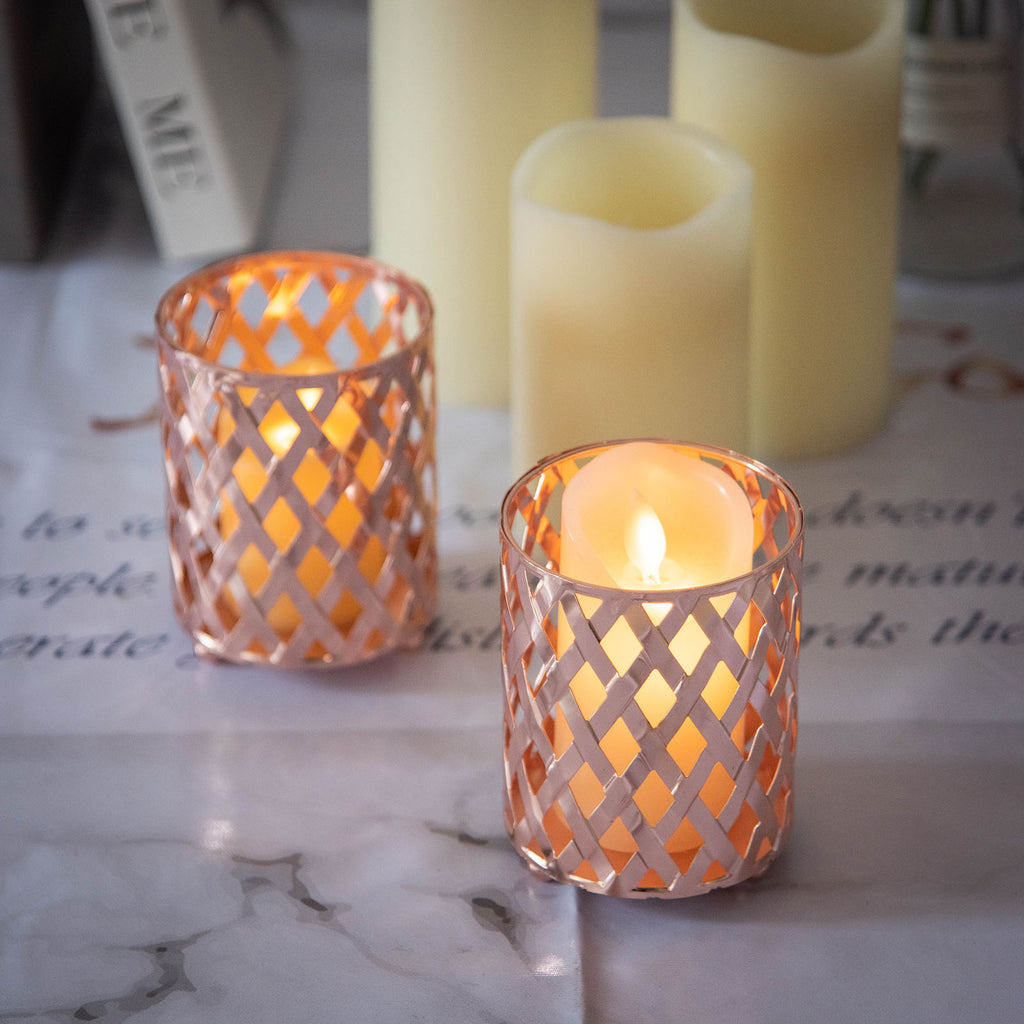 votive candle holders that fit into a sconce
