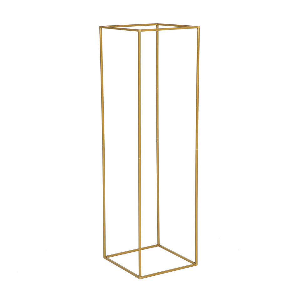 Flower Stand | Geometric Centerpiece Vases | Metal Plant Stand ...