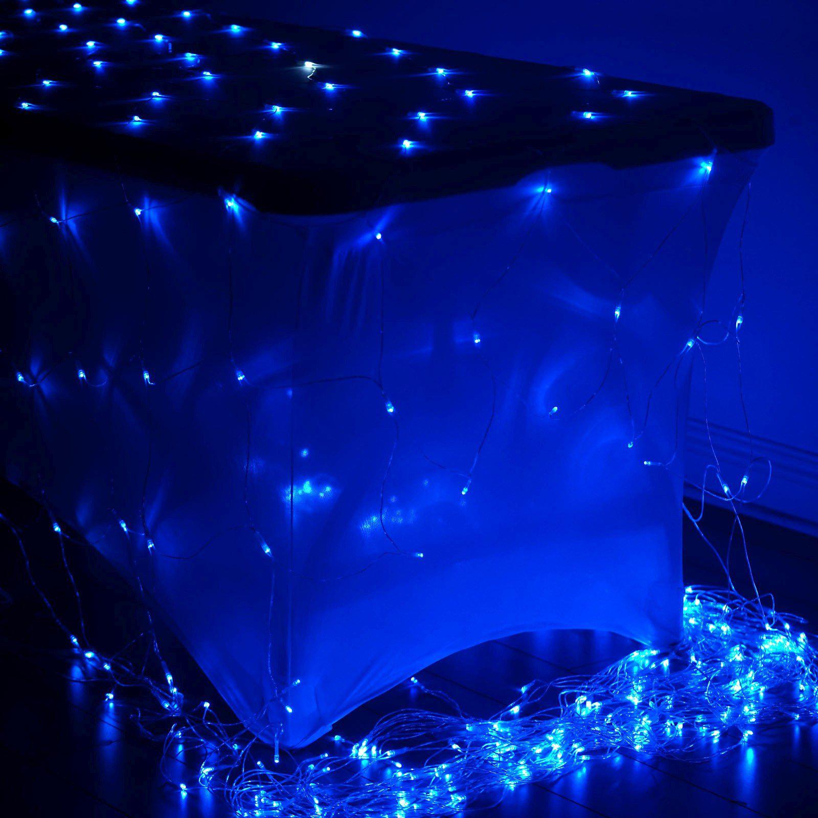 LED Net String Lights With 8 Lighting Modes | TableclothsFactory