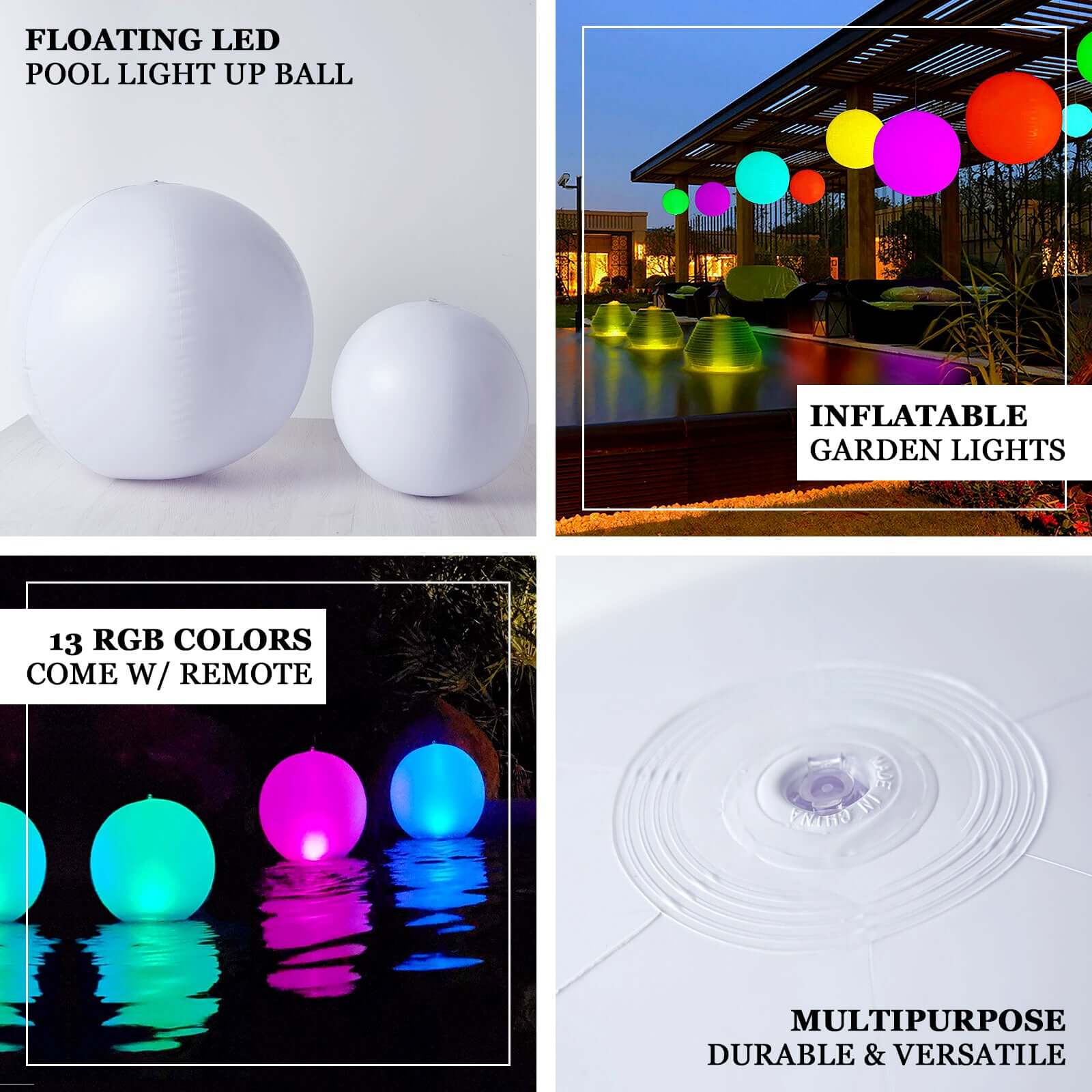 floatable pool lights