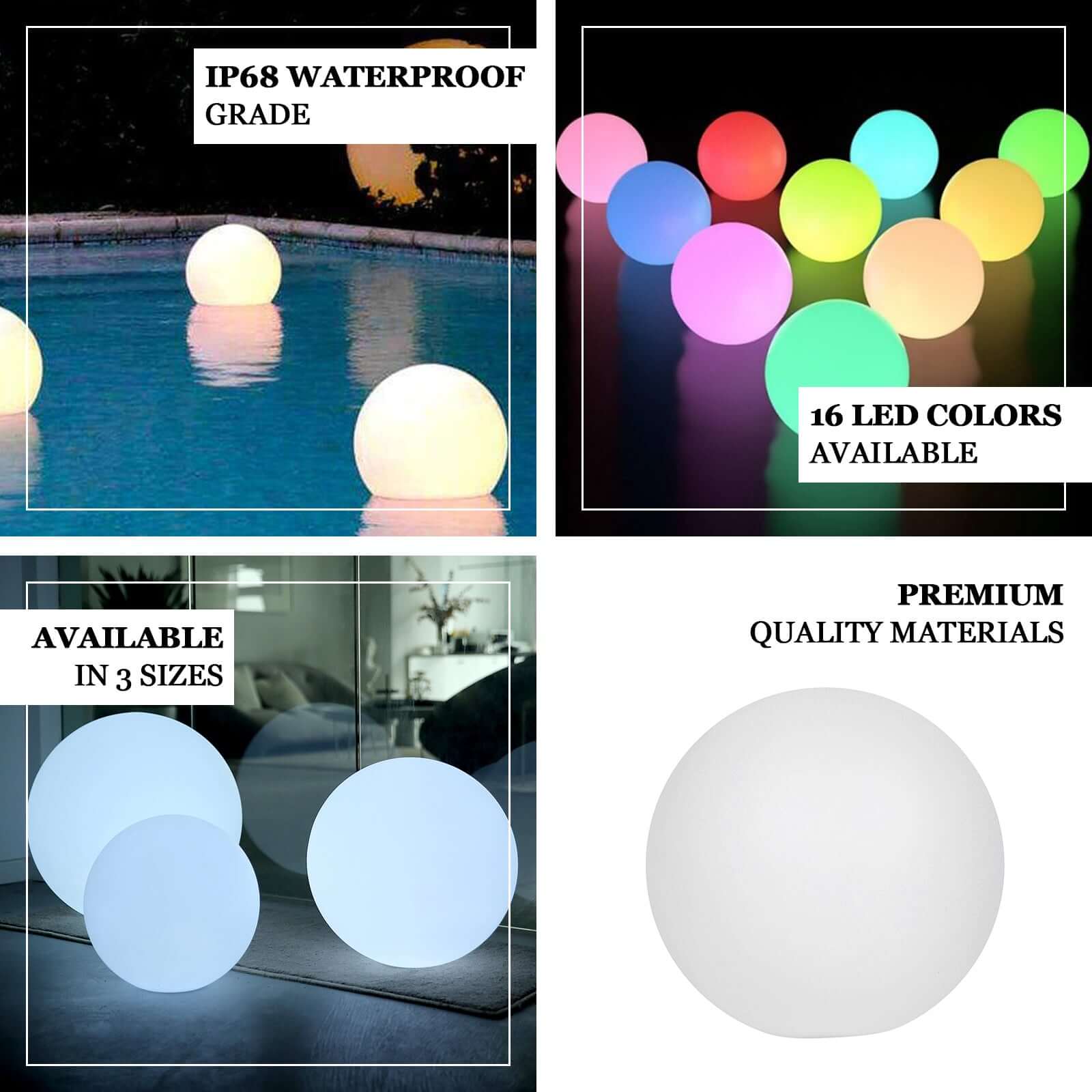 floating led lights