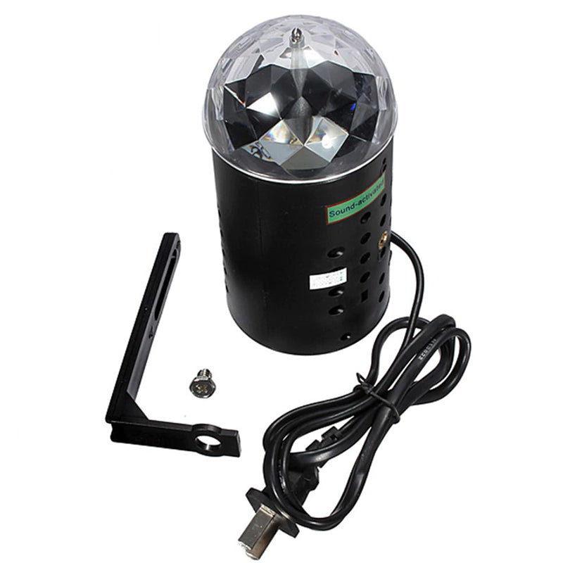 Auto Rotating Led Mini Crystal Disco Ball Light