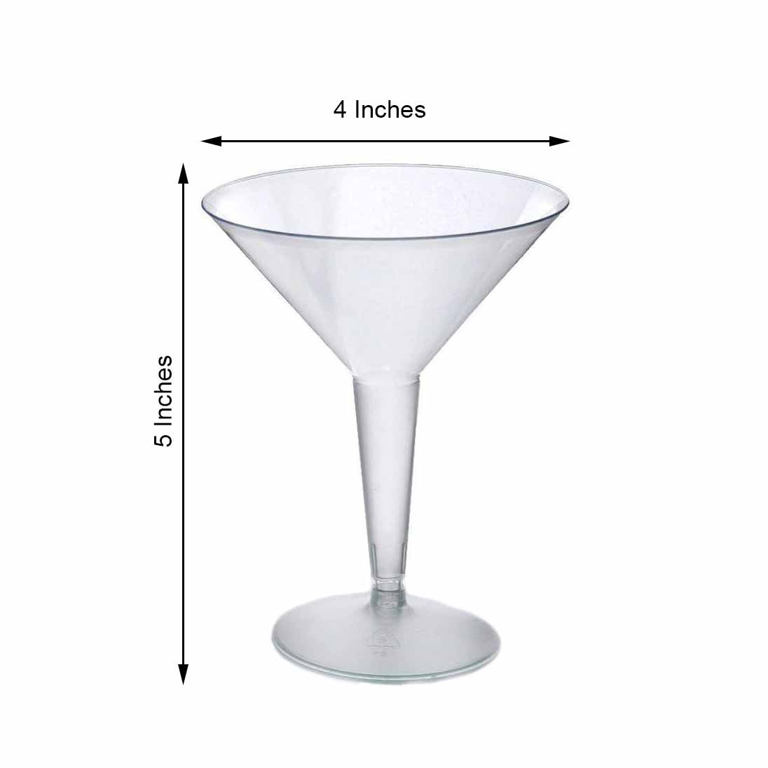 disposable plastic martini glasses bulk