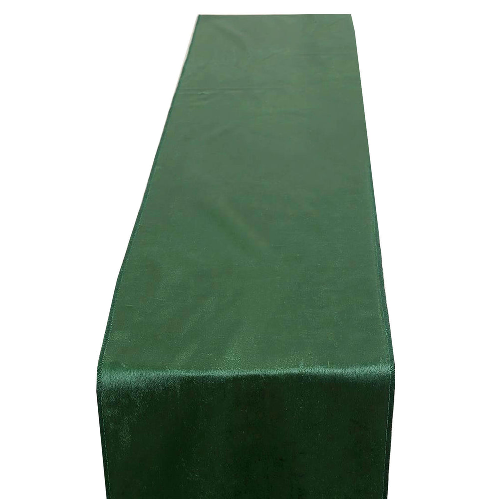 Emerald Green Velvet Table Runner