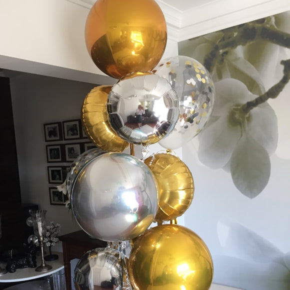 jumbo gold balloons