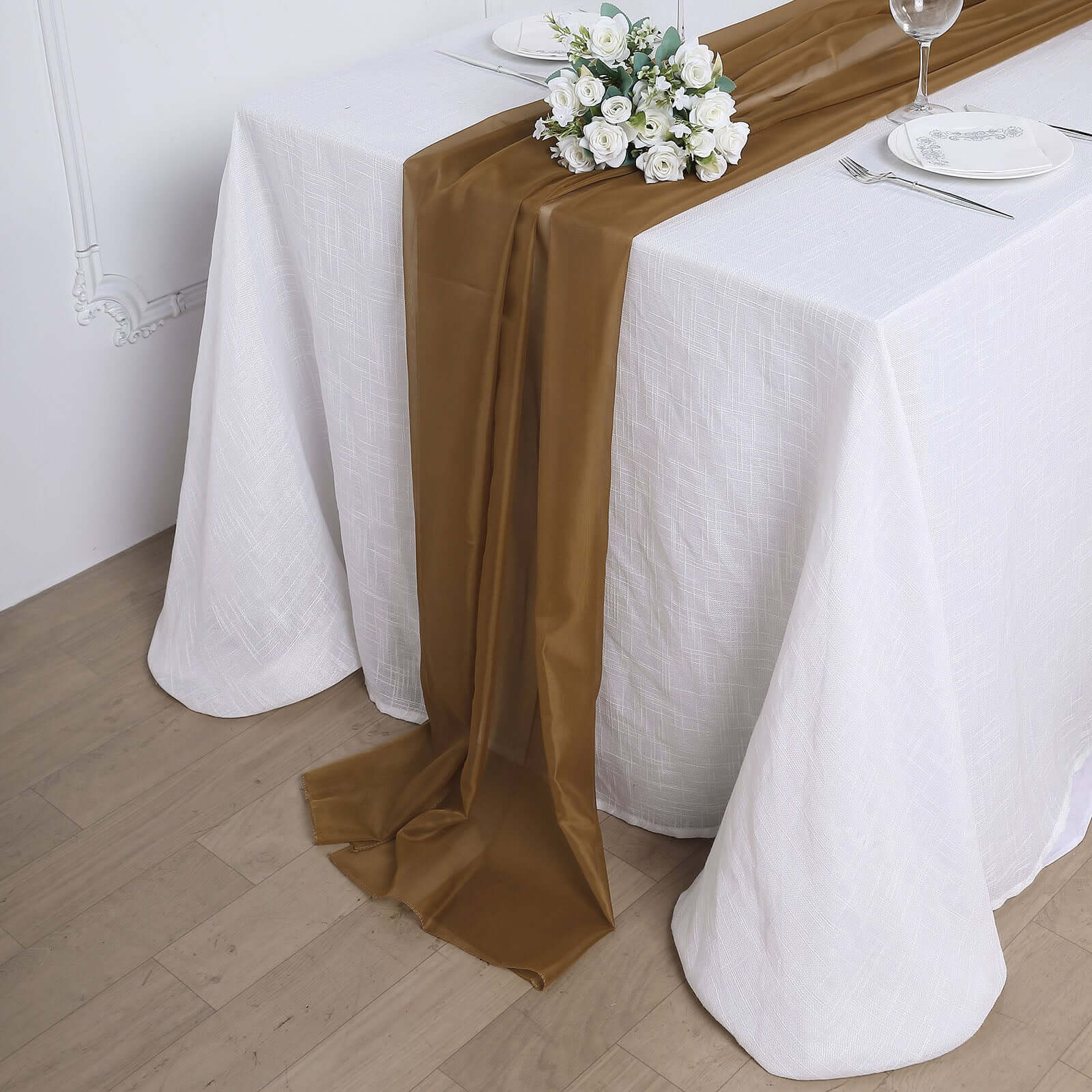 chiffon tablecloth