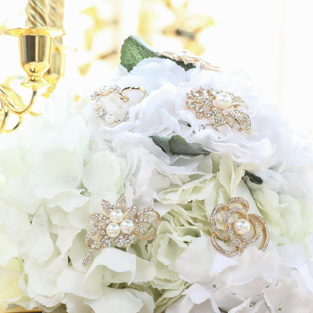 brooch pin bouquet