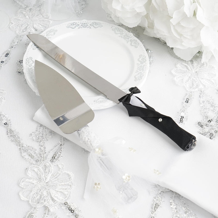 Cake Serving Set | Cake Knife and Server Set | TableclothsFactory