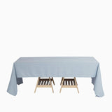 60 x 126 Dusty Blue Tablecloth