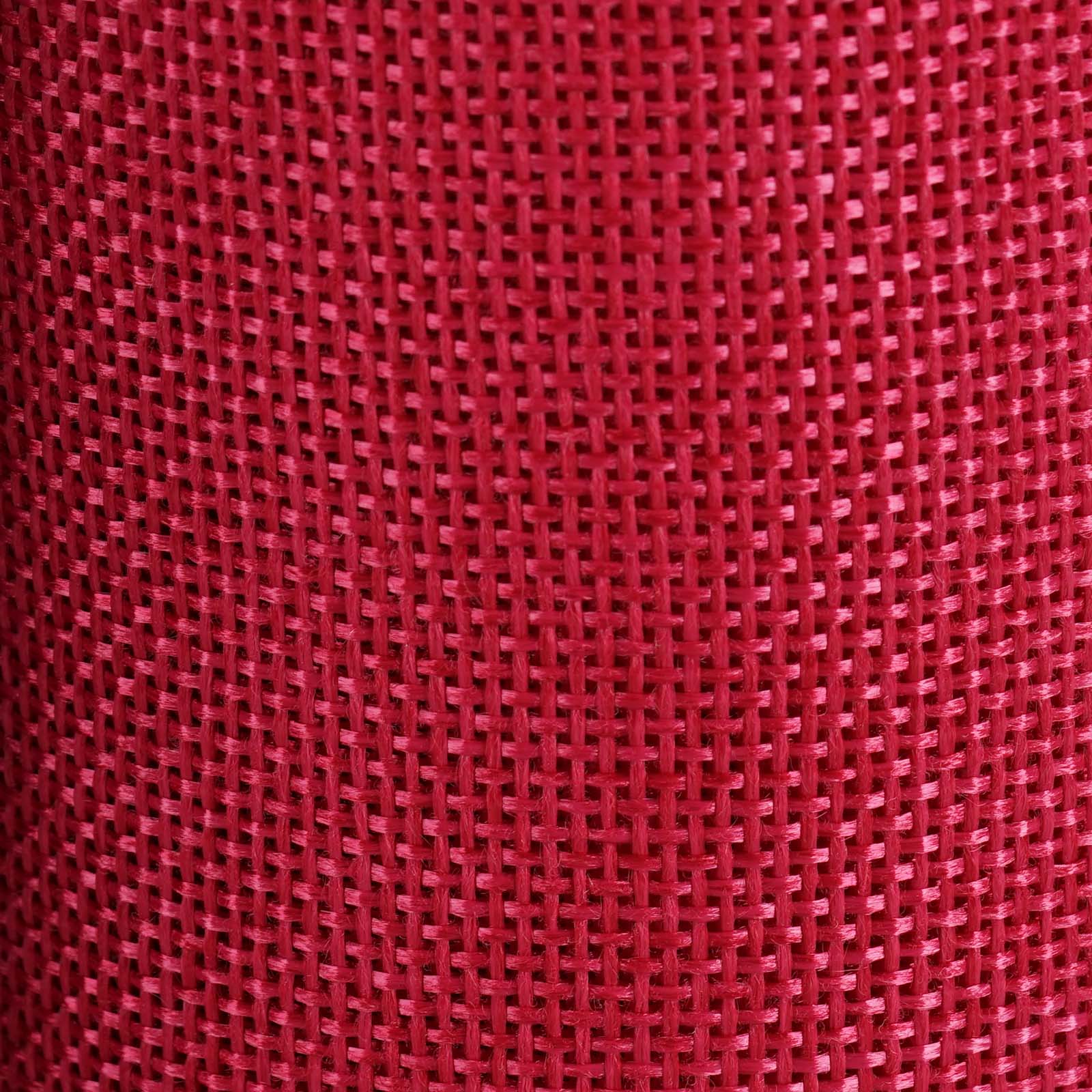 Landscape Burlap Rolls 6 X 10 Yards Fushia Polyester Burlap Fabric Tableclothsfactory