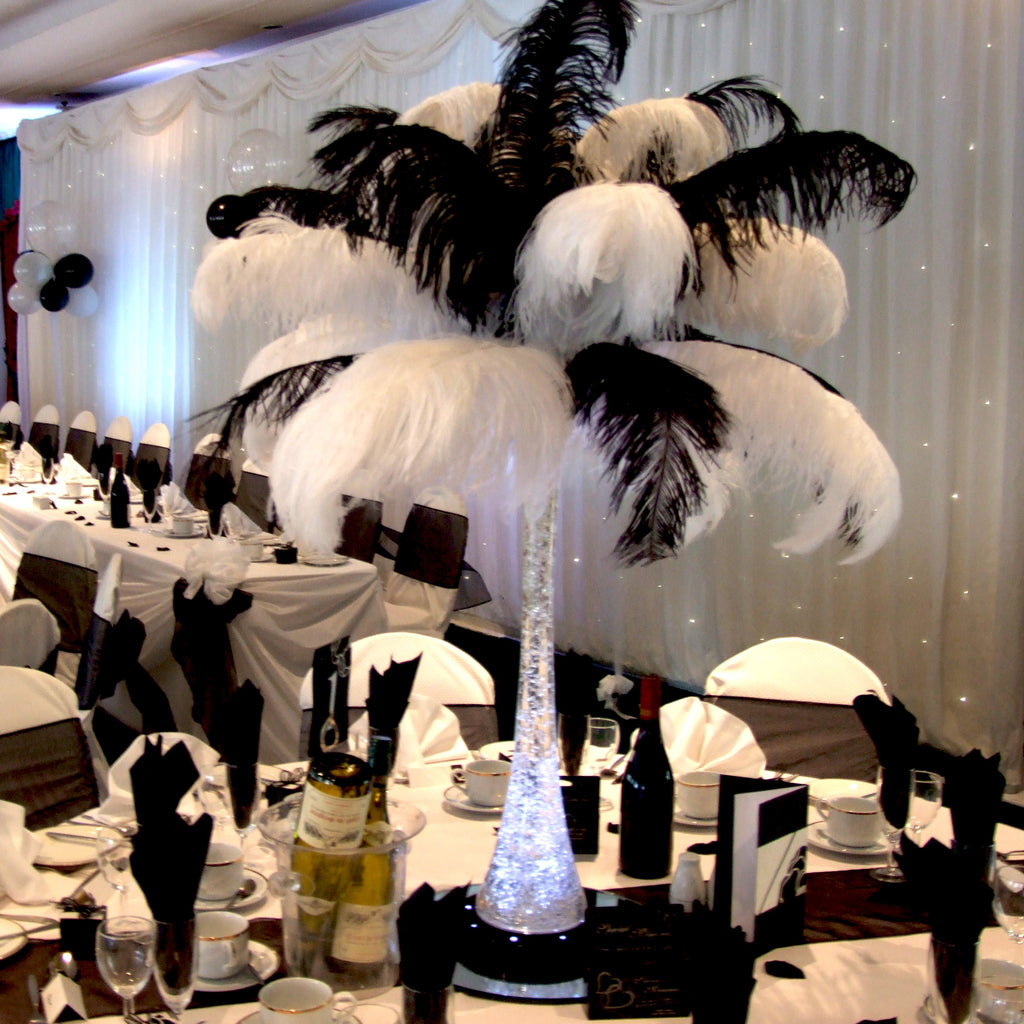 ostrich feathers for centerpieces cheap