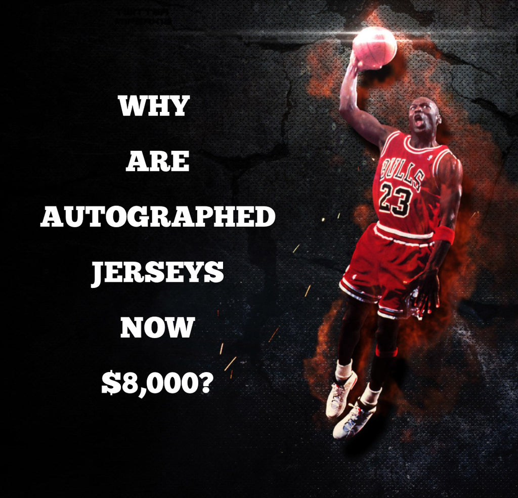 autograph michael jordan jersey