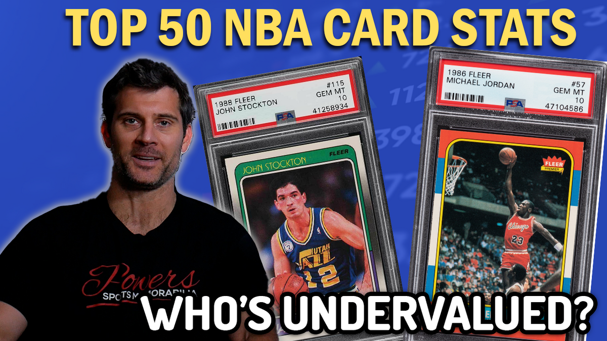 Top 50 NBA Rookie Cards Statistics Powers Sports Memorabilia