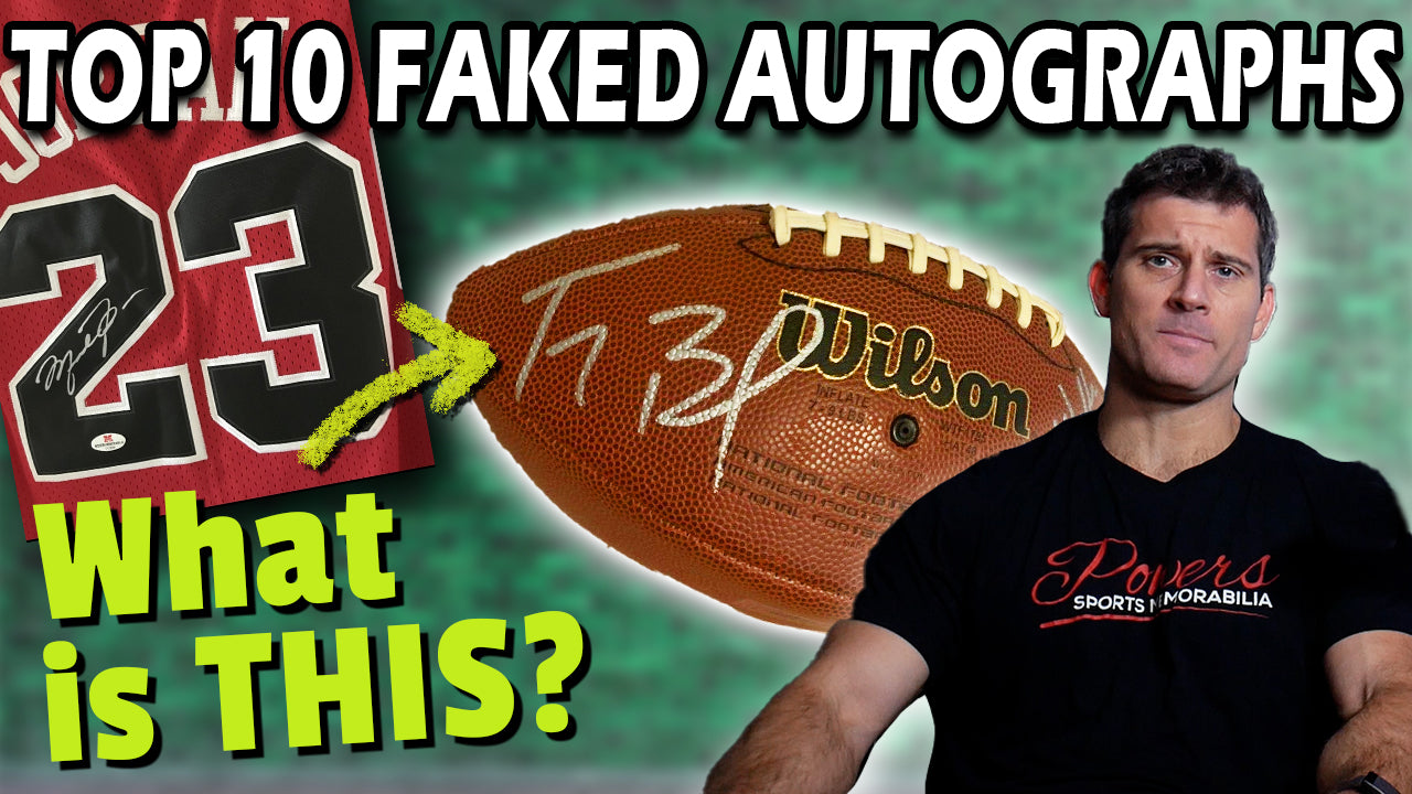 How to tell if a signed sports memorabilia is fake - Quora