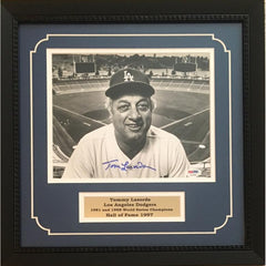 Autographed Tommy Lasorda Dodgers Memorabilia