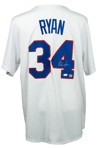 Autographed Nolan Ryan Texas Rangers Jersey