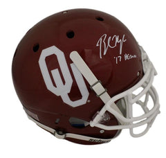 Baker Mayfield a signé le casque des Oklahoma Sooners