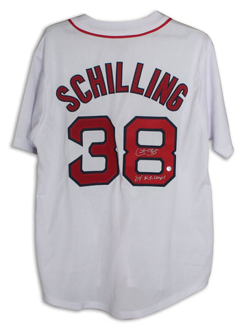Curt Schilling Autographed Red Sox Memorabilia Jersey